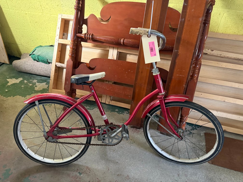 Vintage children’s bicycle