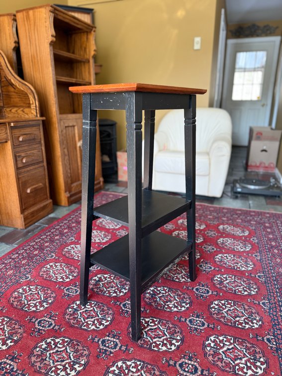 Wooden plant stand