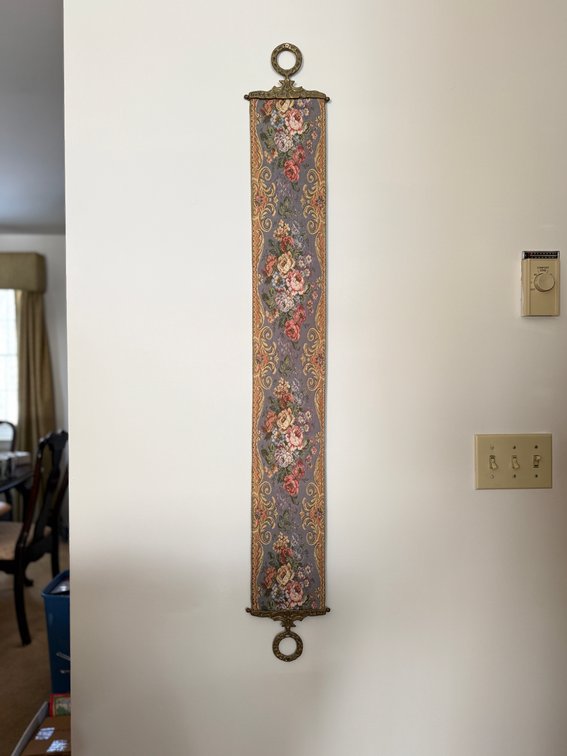 Vintage floral wall tapestry