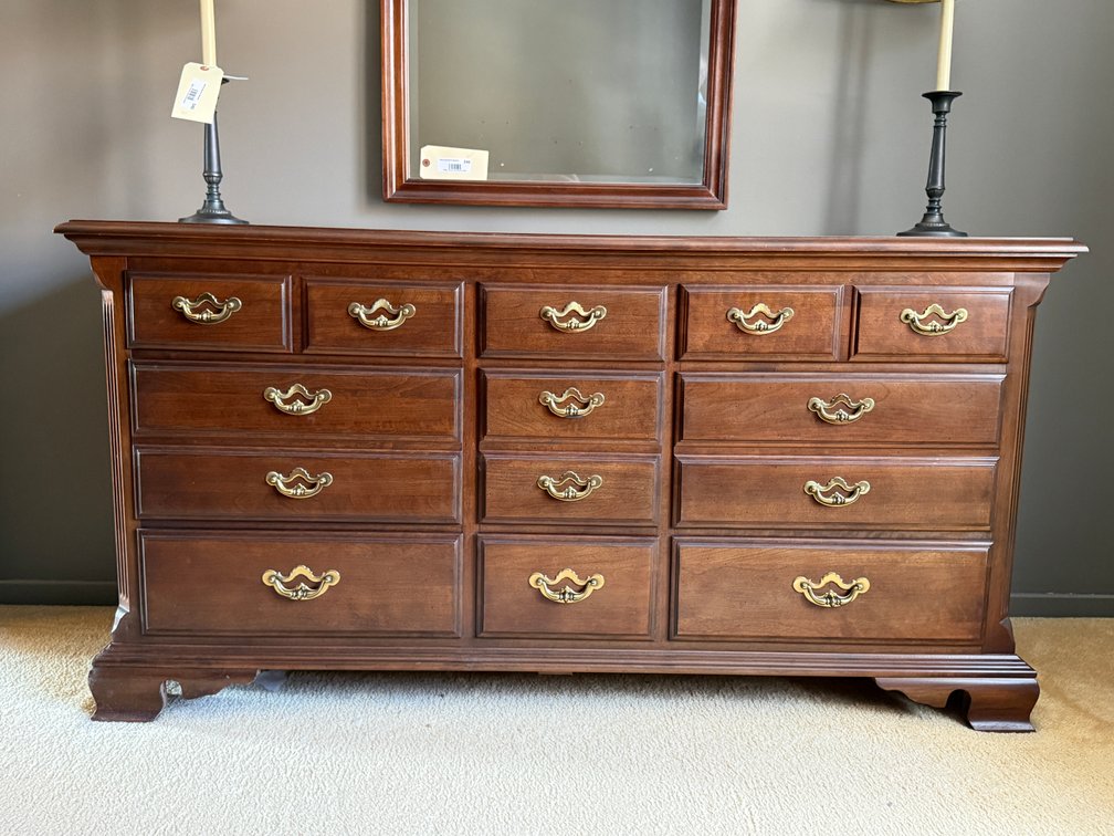 Large cherry dresser