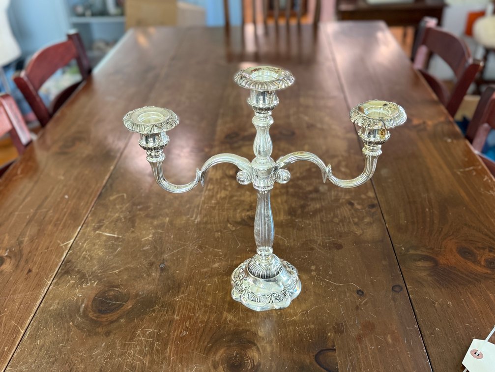 3 arm candelabra