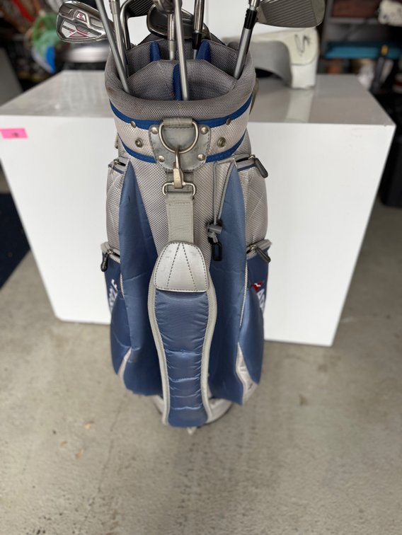 Mens golf bag & clubs