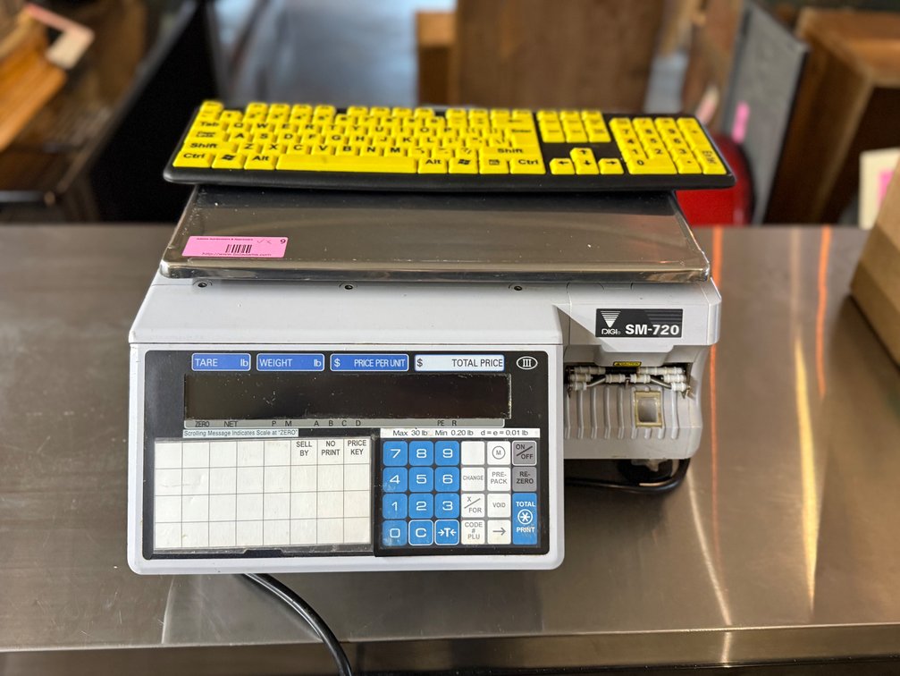 30 pound price computing scale.