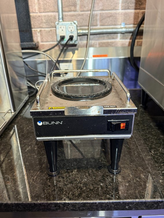 BUNN warmer, TESTED