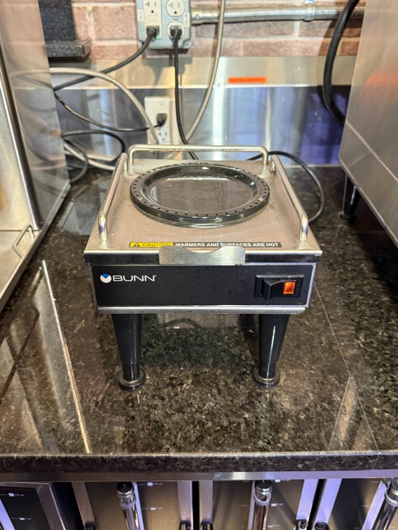 BUNN warmer, TESTED