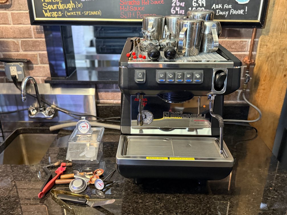 Nuova Simonelli espresso maker, TESTED