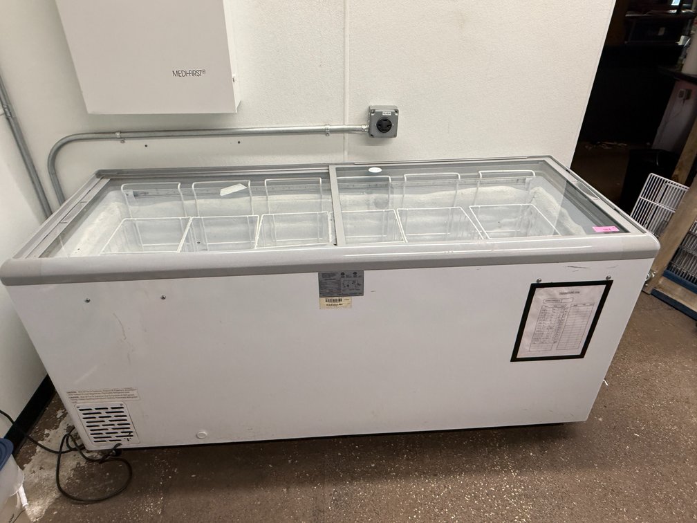 Ice cream dipping cabinet, TESTED
