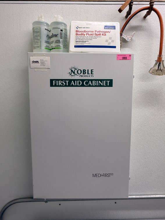 First aid cabinet