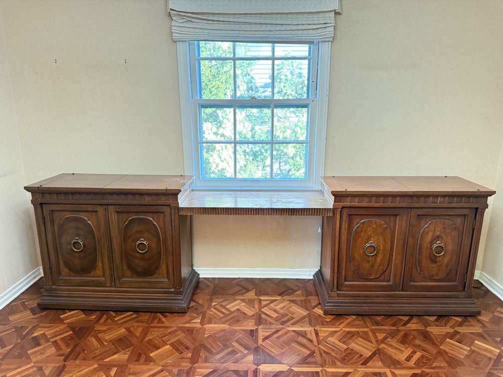 MCM walnut sideboards
