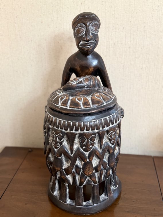 African ceremonial vessel