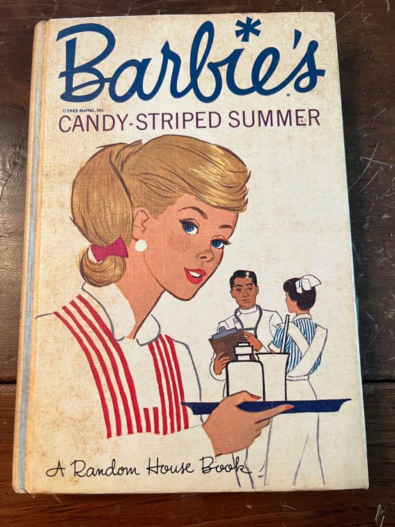 1965 collectable Barbie book