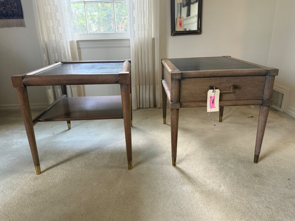 2 MCM side tables