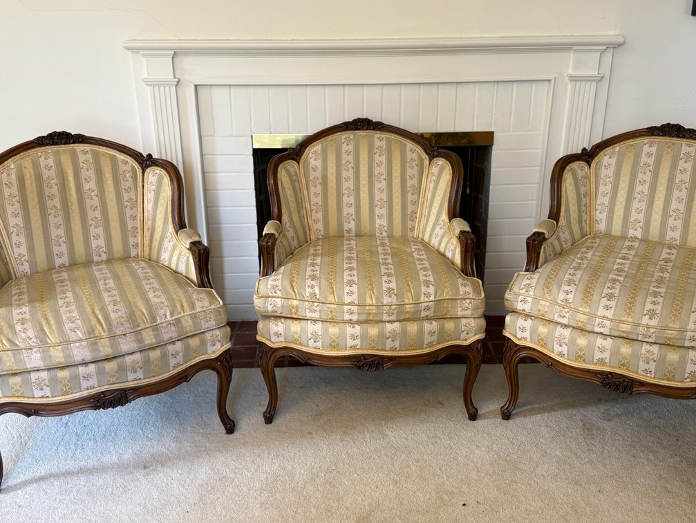 3 Drexel chairs