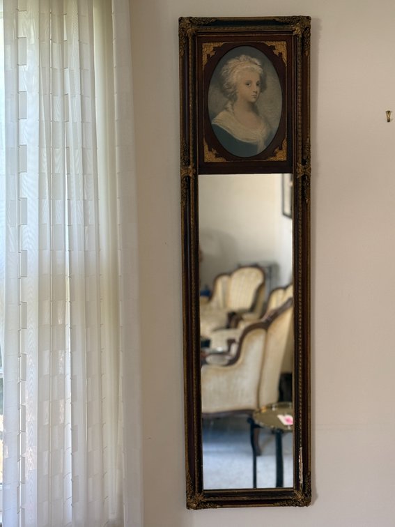 Trumeau mirror