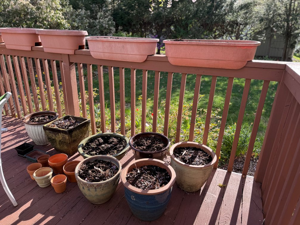 20 patio planters