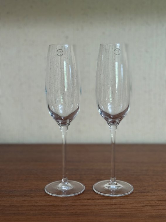 Tiffany champagne flutes
