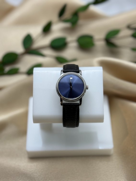 Movado Museum Blue Dial ladies watch