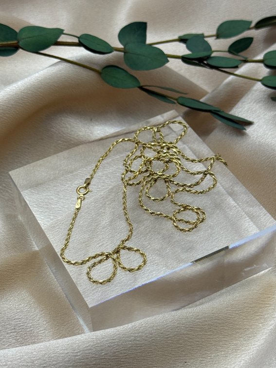 30” sterling rope chain