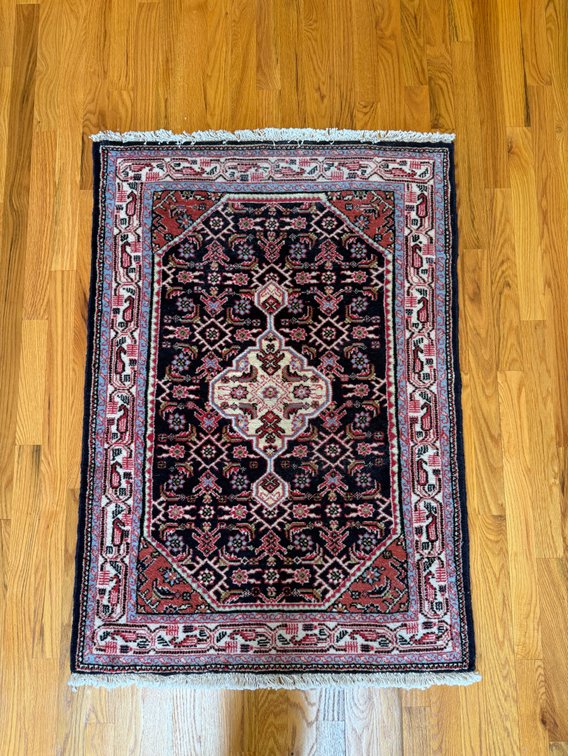 32” x 45” wool rug