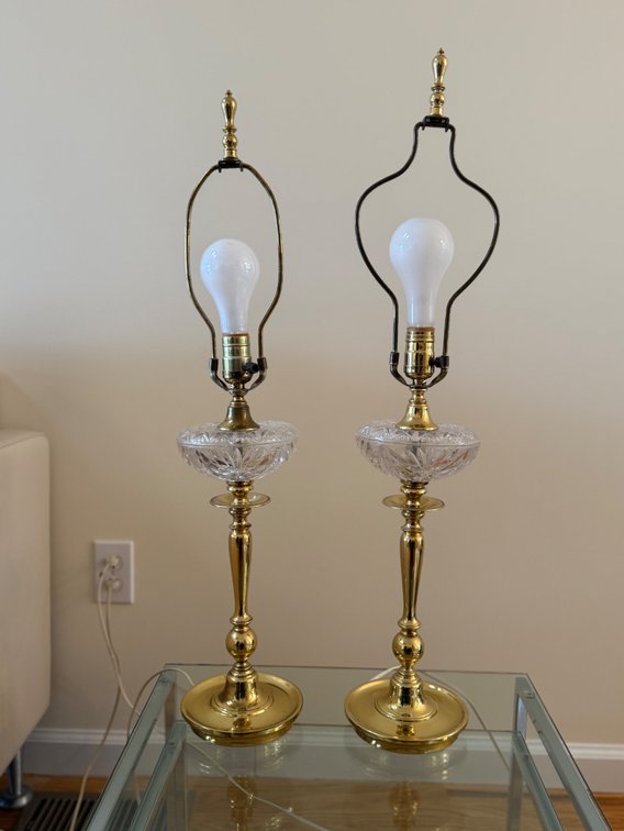 Italian crystal lamps, TESTED