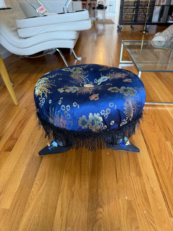 Artisan made footstool