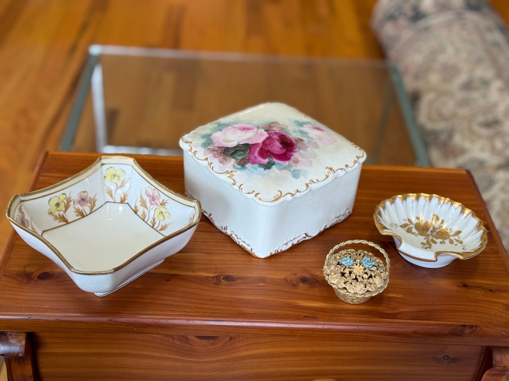 Nippon & Florenza porcelain