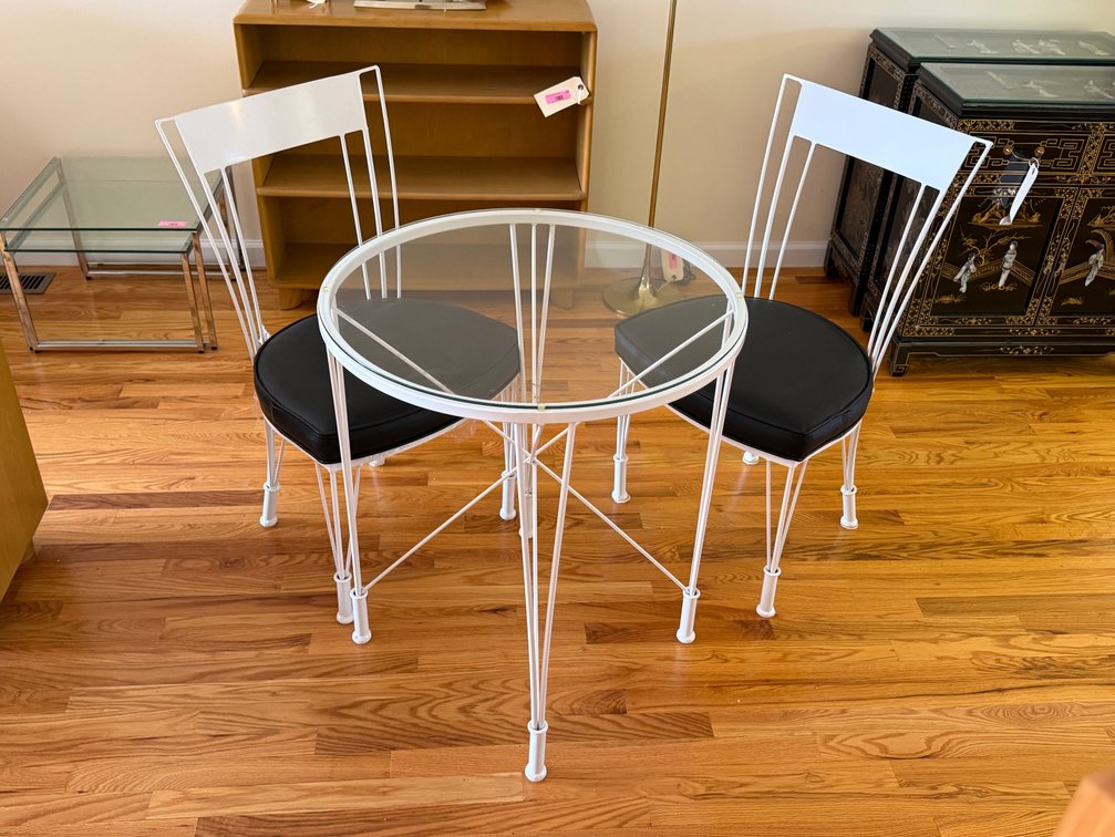 Bistro style kitchen table