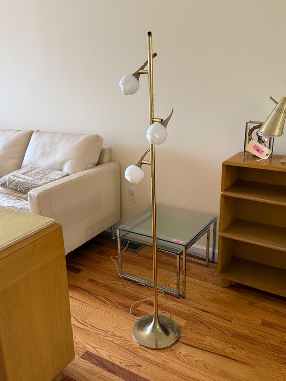 MCM floor lamp, TESTED