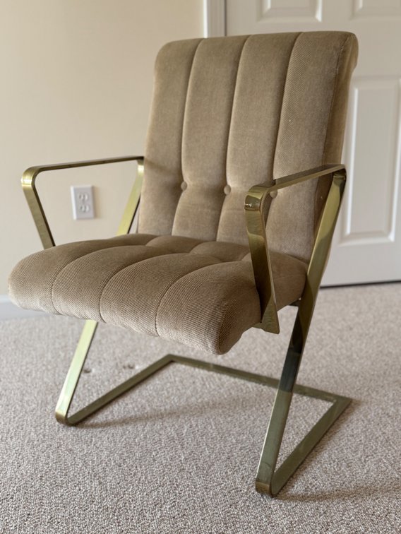 MCM sling armchair