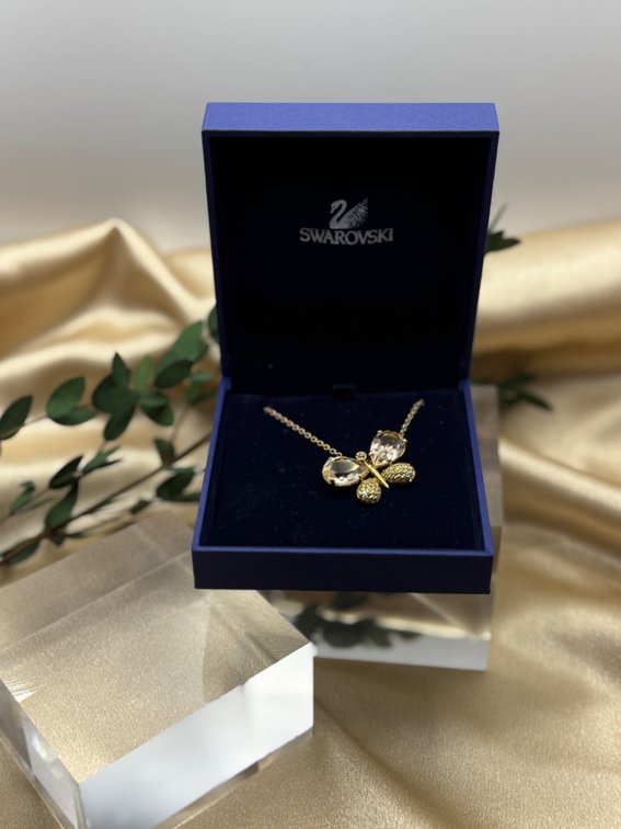 Swarovski Butterfly Pendant Necklace