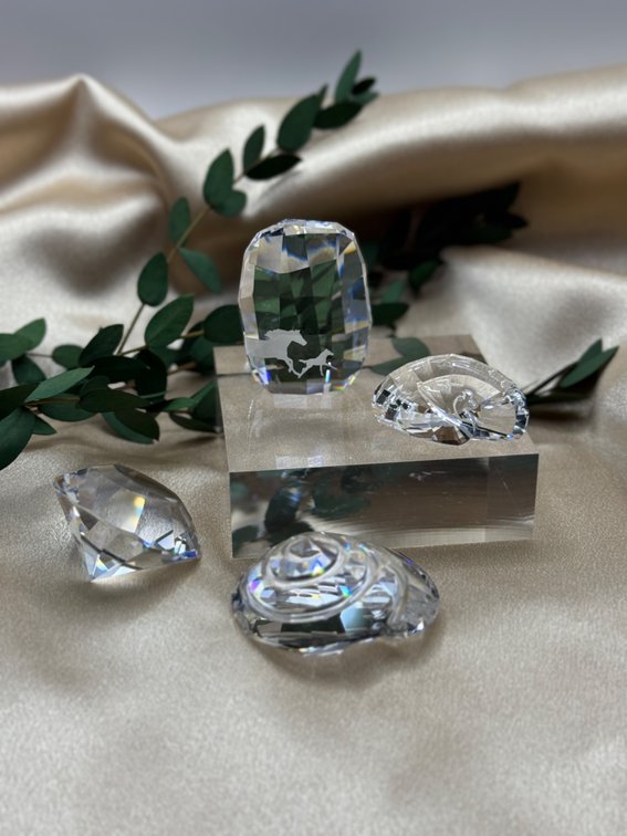 Swarovski Crystal Figurine Collection (4 pcs)
