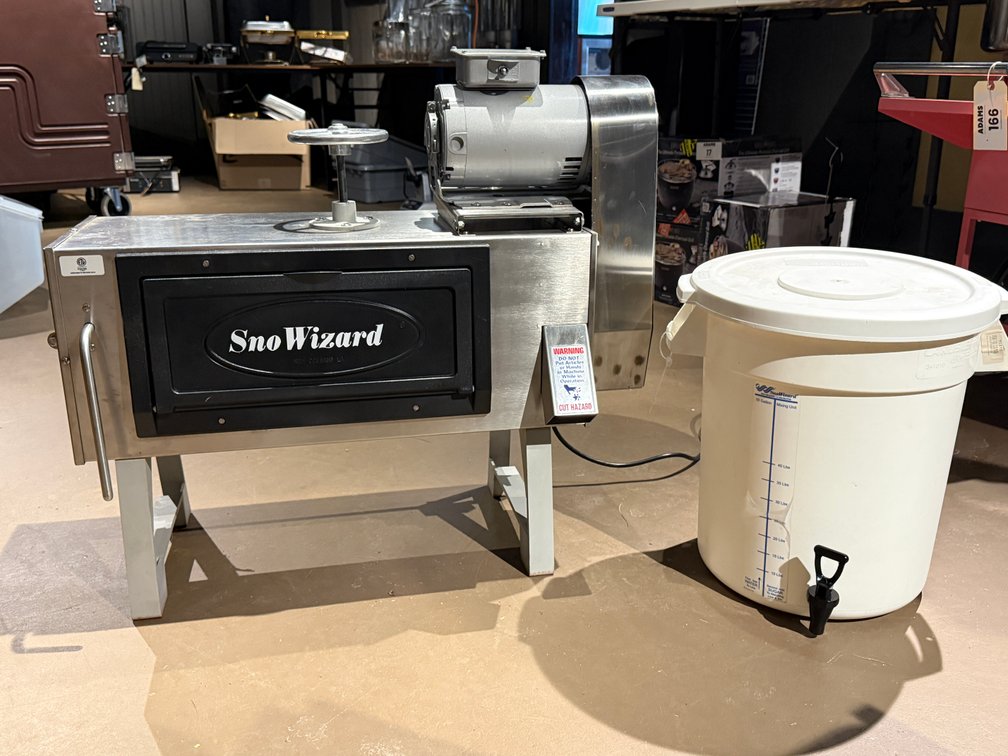 Sno Wizard snowcone machine