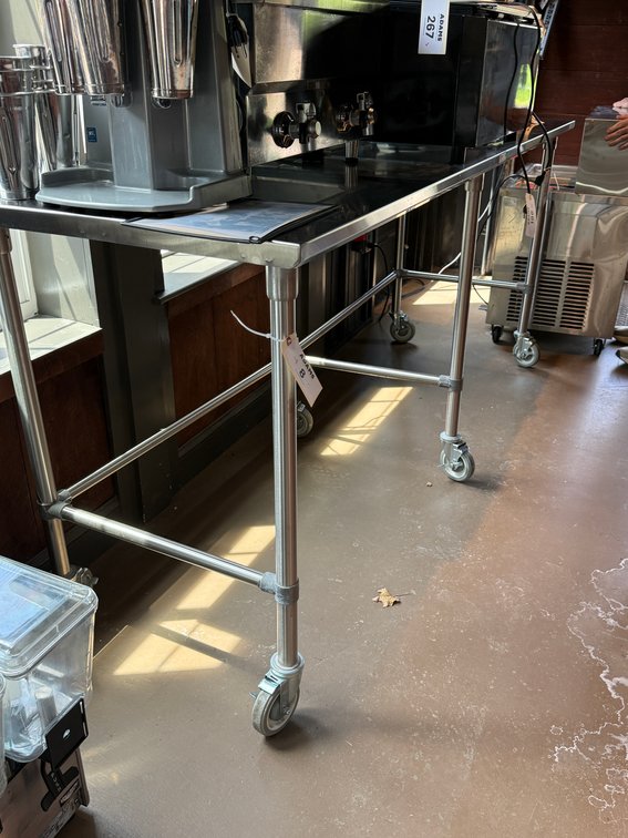 John Boos 8' all stainless table