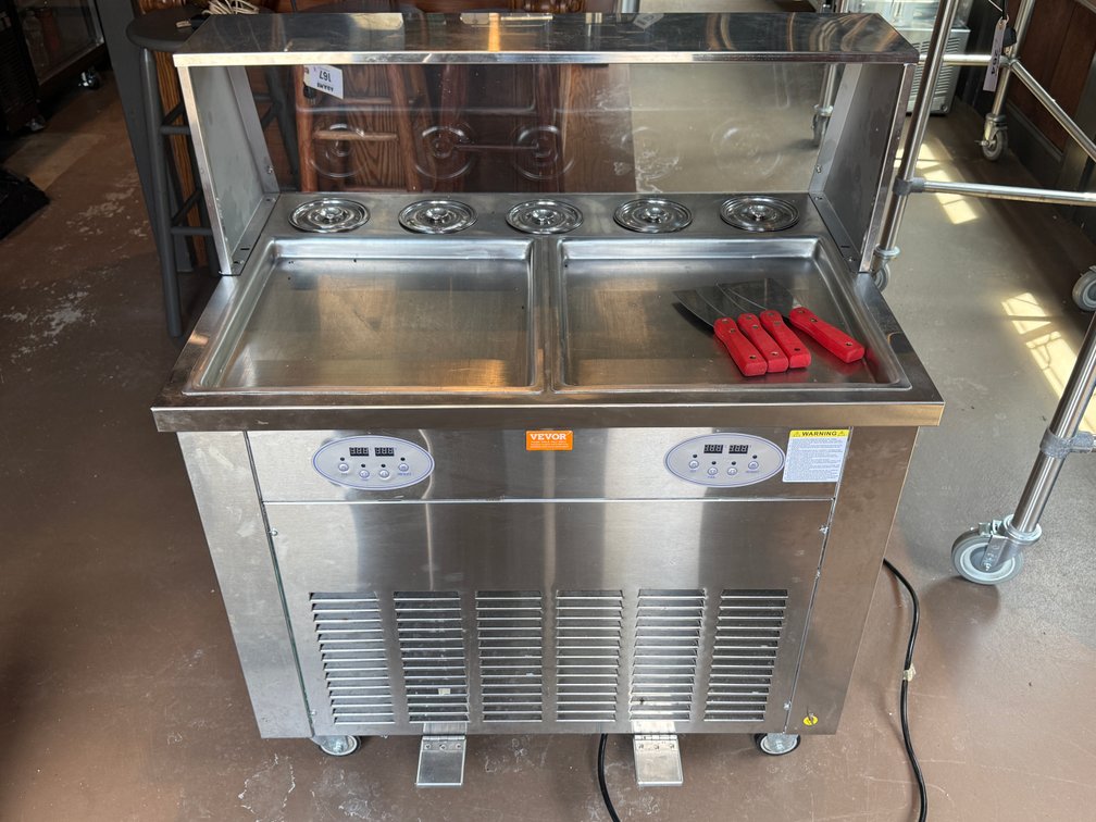 VEVOR rolled ice cream machine, TESTED
