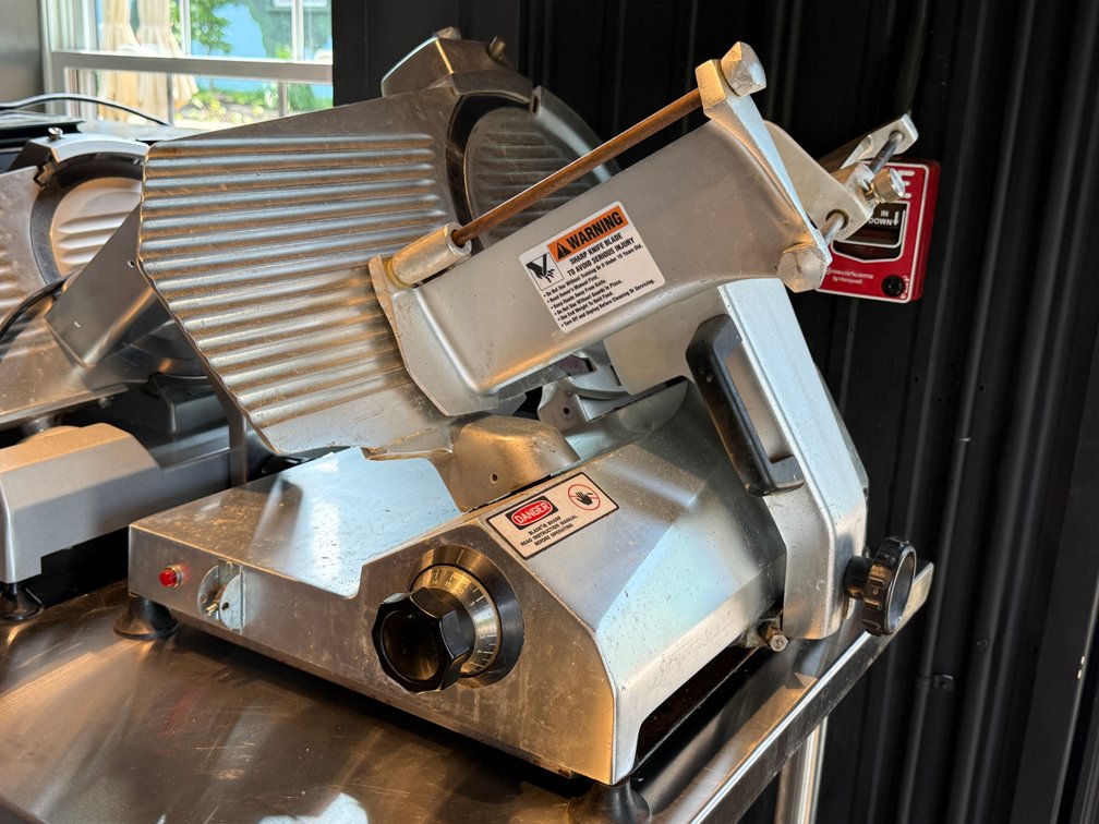 Univex manual slicer, TESTED