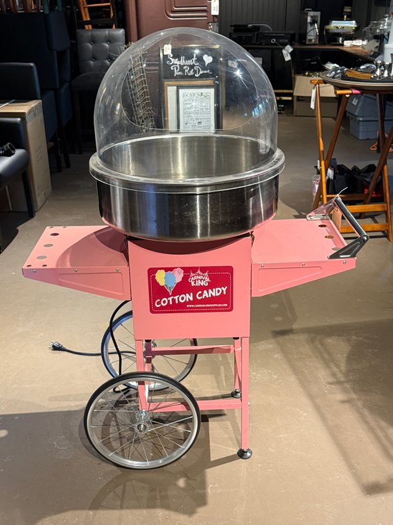 Cotton candy machine, TESTED