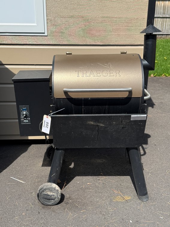 Traeger wood pellet grill