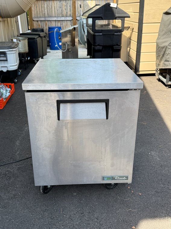 1 door worktop refrigerator, TESTED