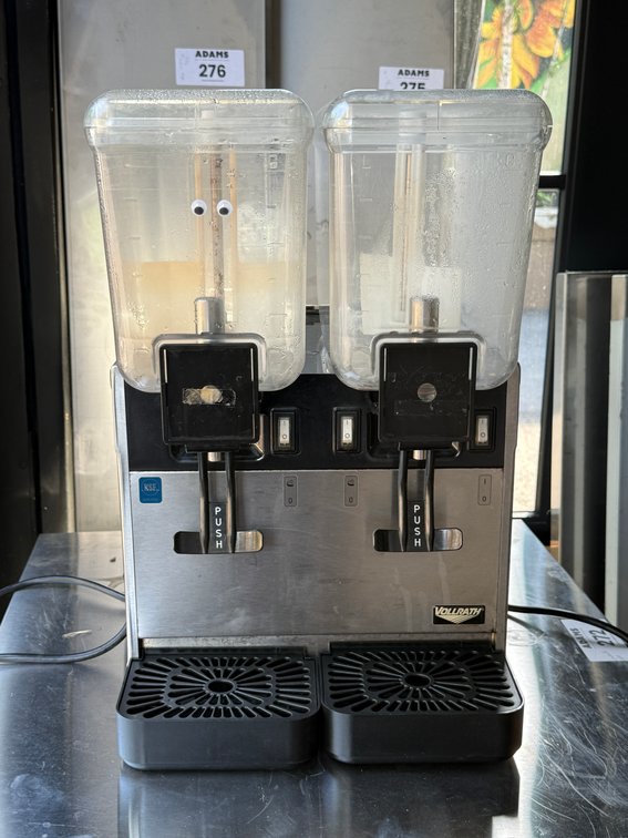 Double cold drink dispenser, TESTED