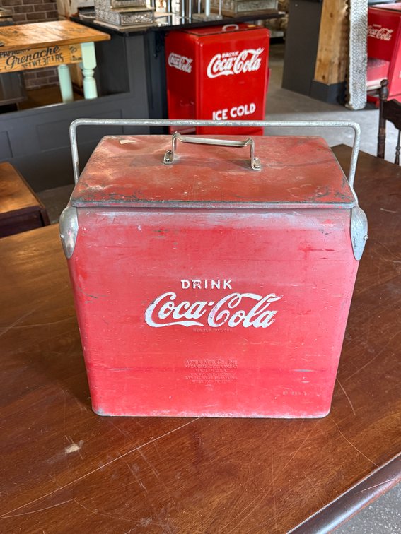 Vintage Coca-Cola cooler