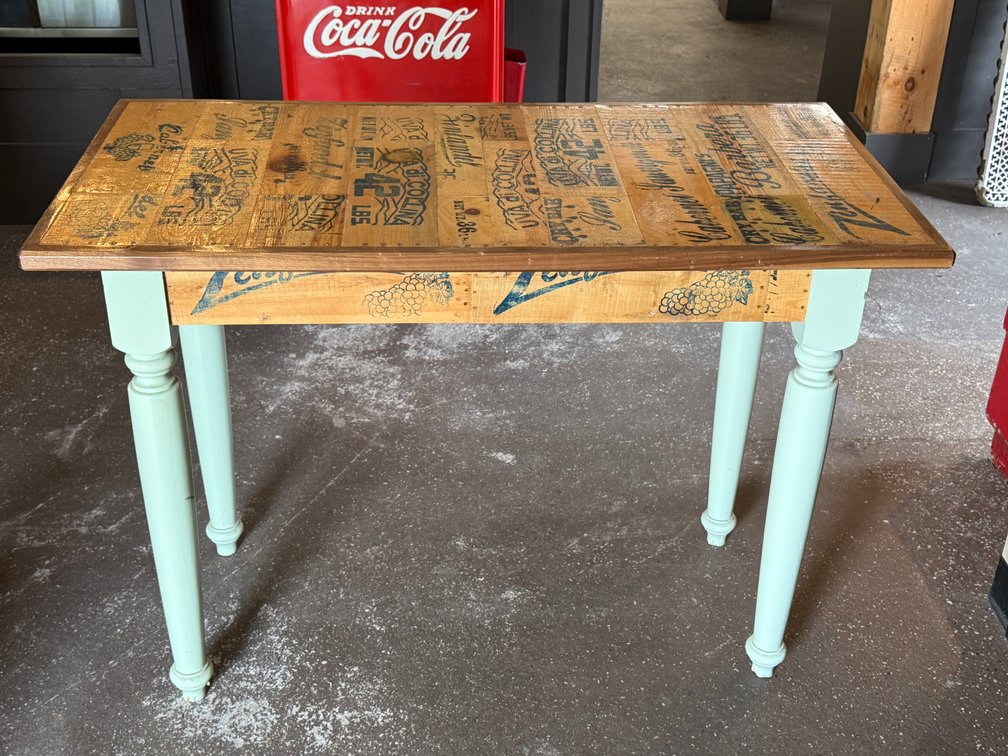 Artisan made table
