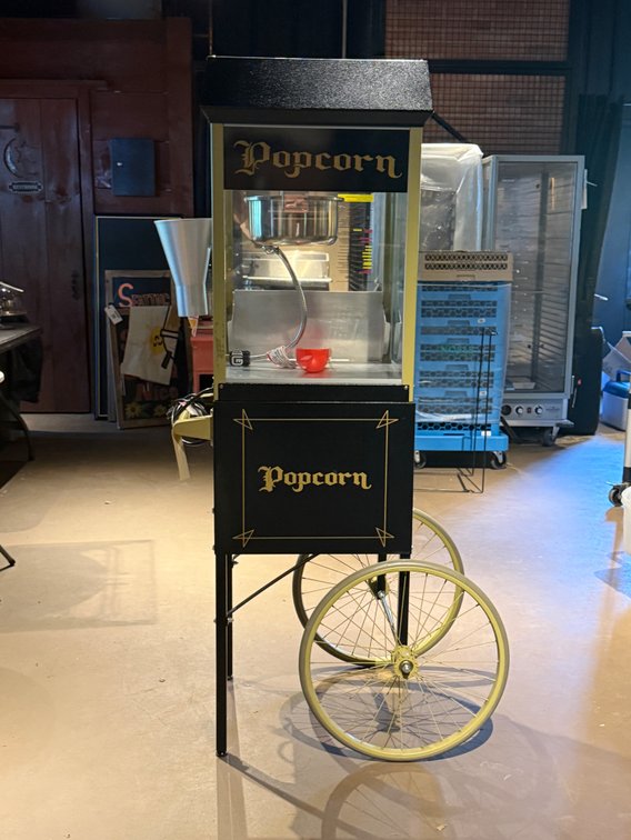 Full size pop corn machine