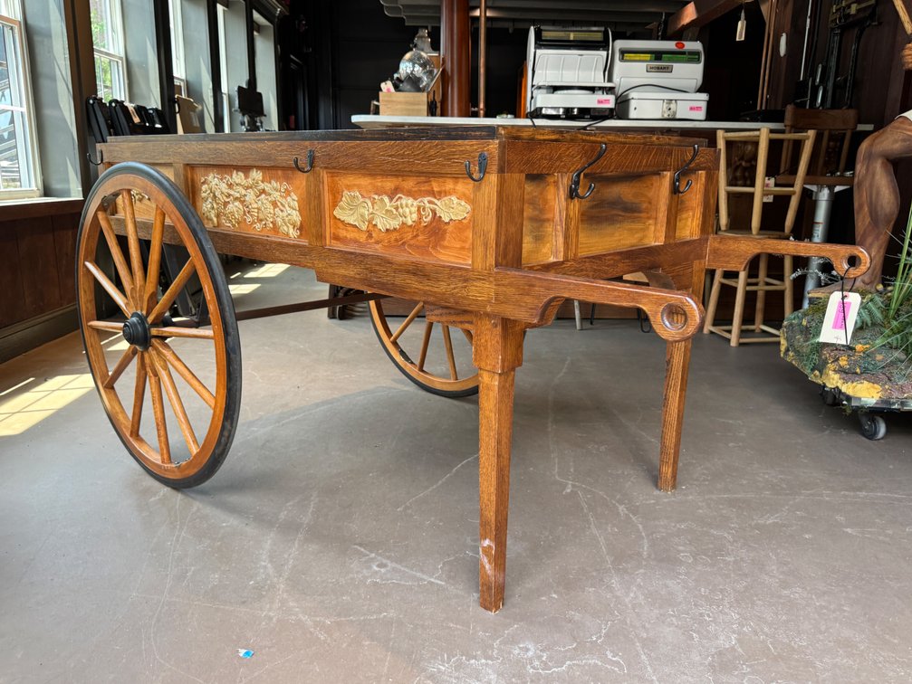 Oak Peddler's Cart