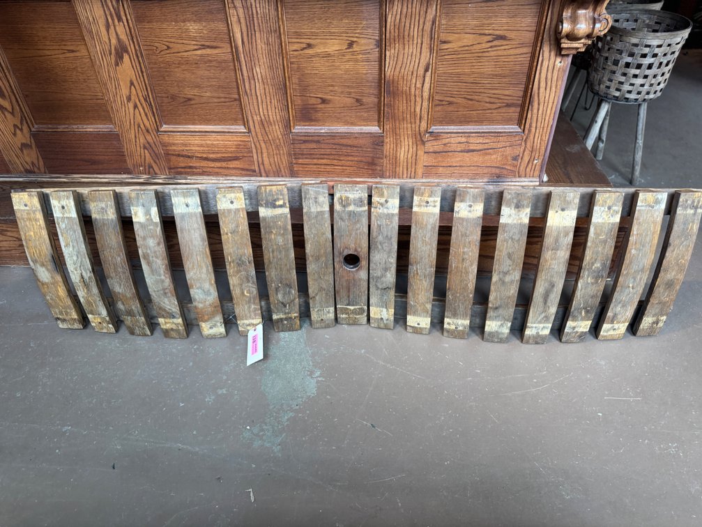 Artisan Barrel Stave Glass Rack