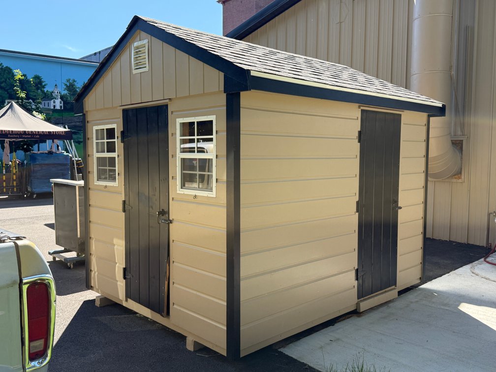 Portable Shed 10x8 - Unfinished Interior