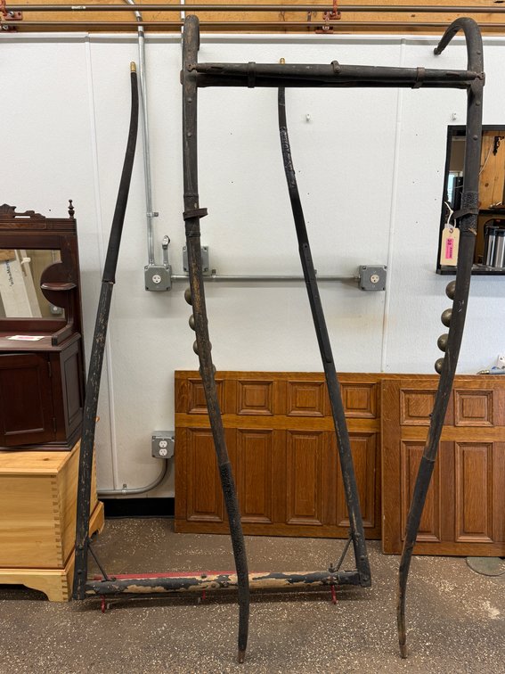 Antique Horse Sled Shafts