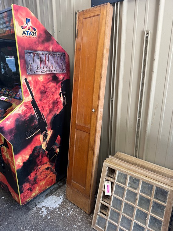 Vintage Built-In Ironing Board Cabinet