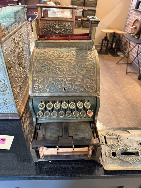 Antique National Cash Register