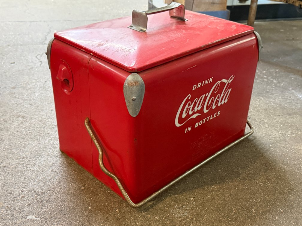 Vintage Coca-Cola Picnic Cooler
