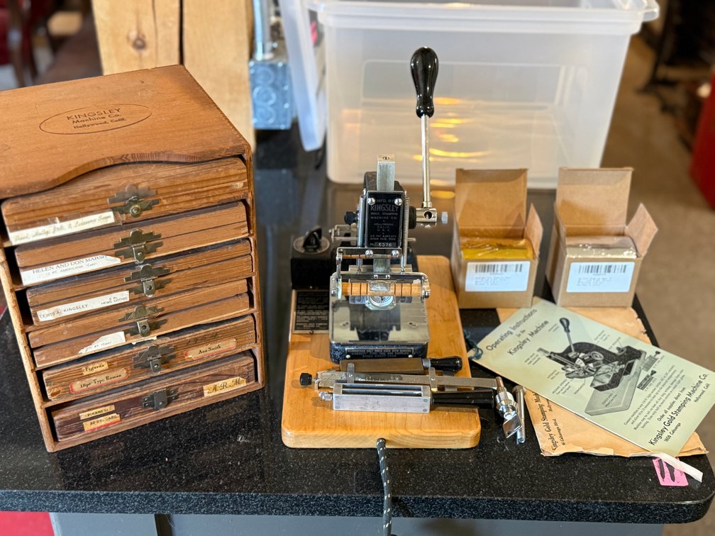 Kingsley Hot Foil Stamping Machine